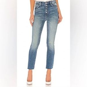 MOTHER- The Pixie Dazzler Ankle Fray (Size 26)